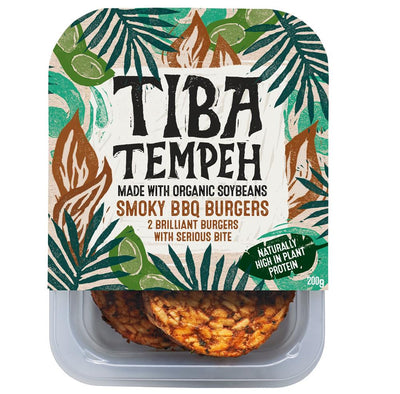 Tiba Tempeh BBQ Burgers 200g