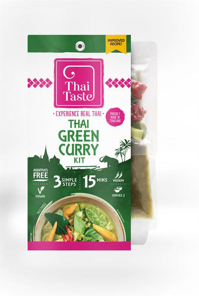 Thai Taste Green Curry Kit (Sleeve) 233g