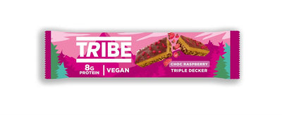 Triple Decker Chocolate Raspberry Plant Protein Bar 40g