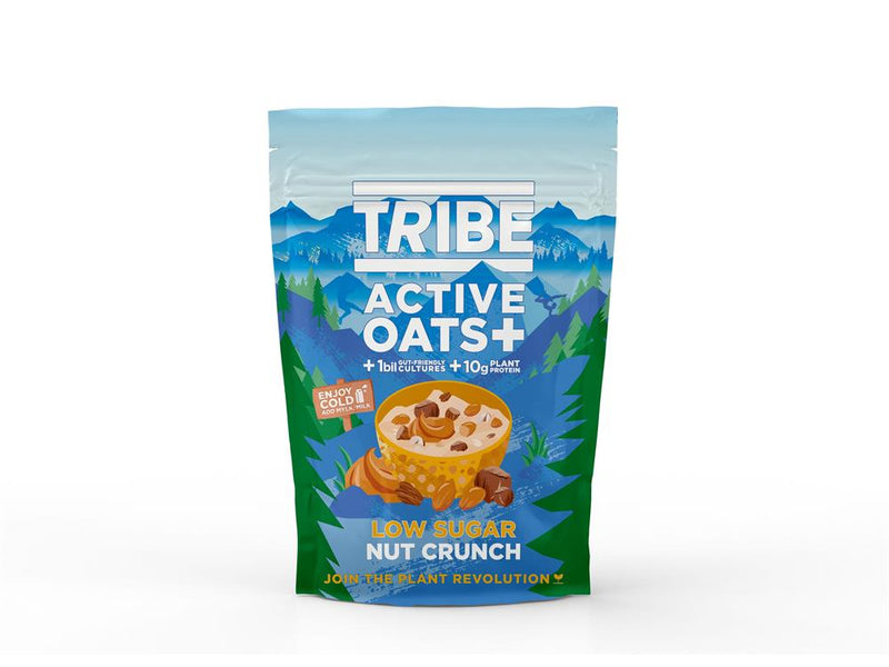 Active Oats + Low Sugar Nut Crunch Instant Breakfast Oats 480g