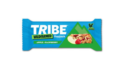TRIBE Wildfarmed Flapjack in Apple + Raspberry flavour 50g