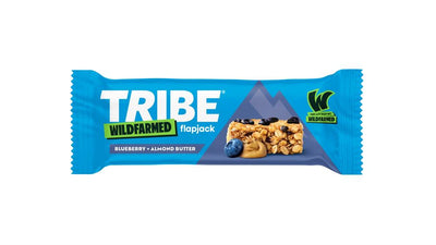 TRIBE Wildfarmed Flapjack in Blueberry + Almond Butter 50g