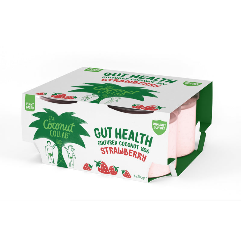 Strawberry Gut Health Kefir 4x100g