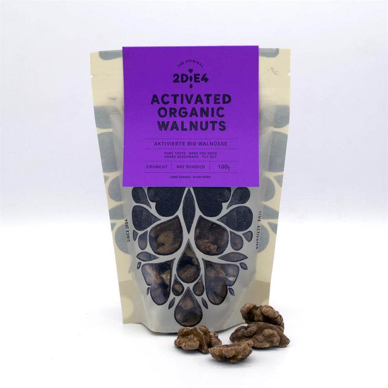 2DiE4 Activated Organic Walnuts 100g