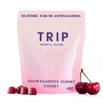TRIP Cherry Ashwagandha Gummies x 60 180g