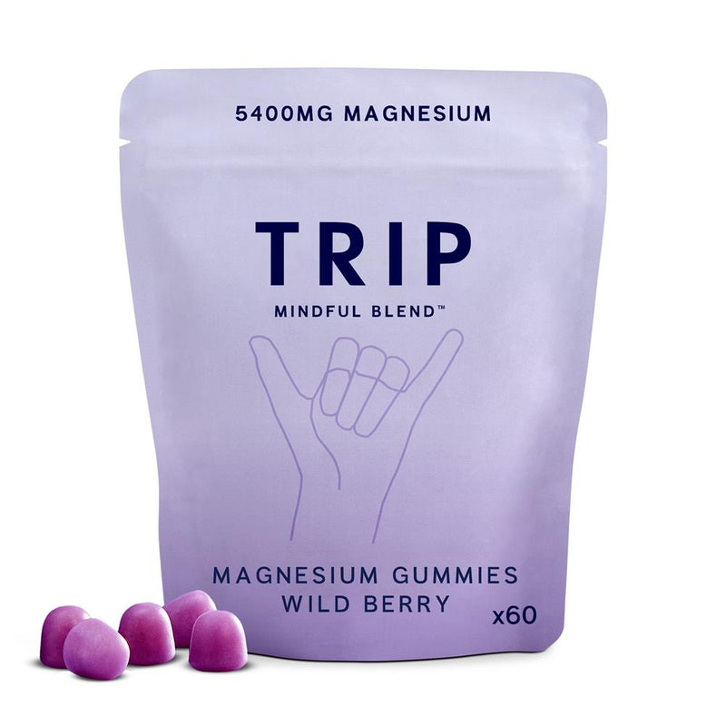 TRIP Wild Berry Magnesium Gummies x 60 180g