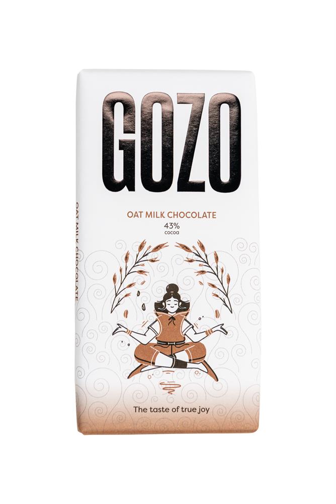 Gozo Oat Milk Chocolate 43% Cocoa 130g