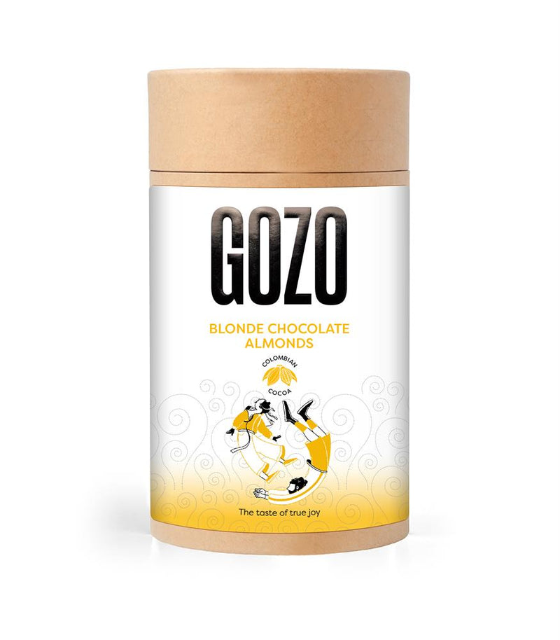 Gozo Blonde Chocolate Almonds 160g