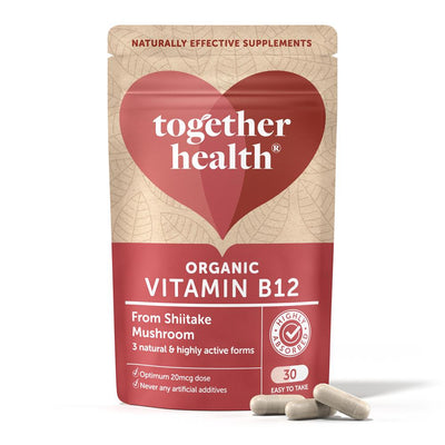 Together Organic Mushroom B12 - 30 Caps