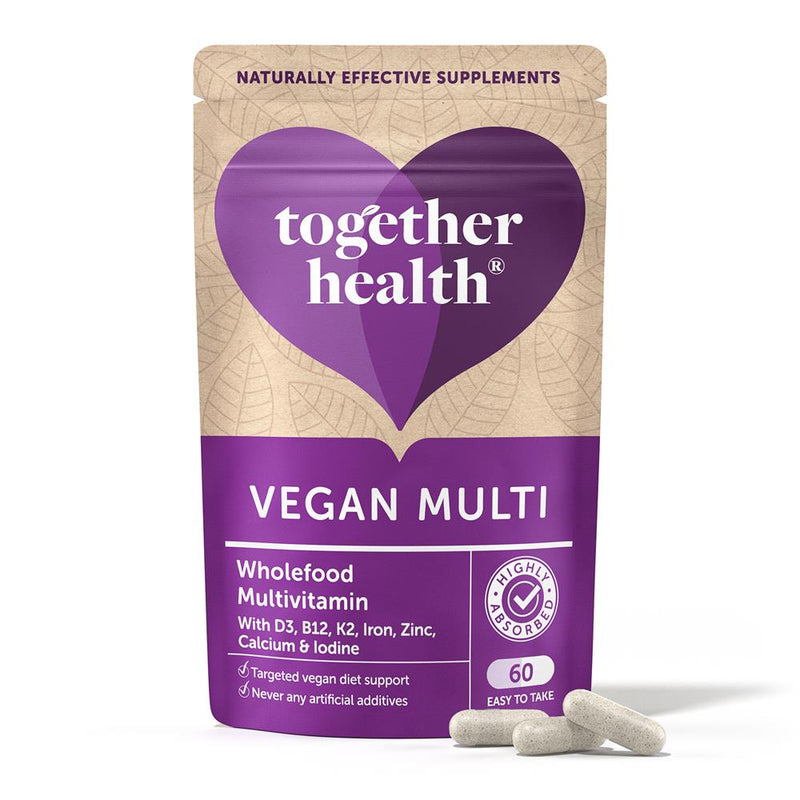 Together Vegan Multi Vit & Mineral - Food Supplement 60 Caps