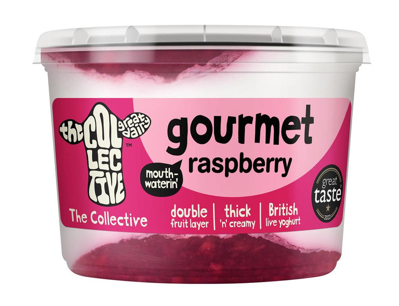 The Collective Gourmet Raspberry Greek Style Yoghurt 425g