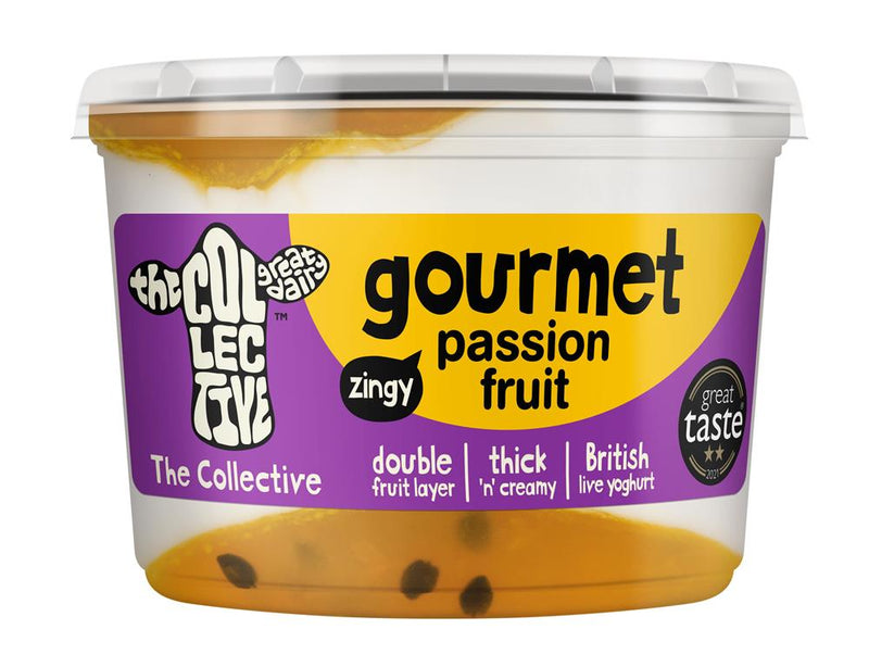 The Collective Gourmet Passion Fruit Greek Style Yoghurt 425g