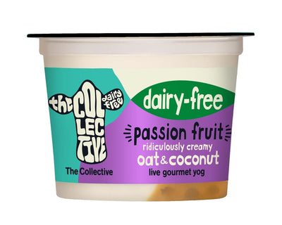 The Collective Dairy Free Passion Fruit Greek-Style Yoghurt 135g