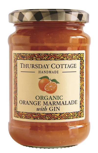 Organic Orange Marmalade with Gin 340g