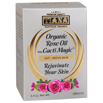 TIANA Fairtrade Organics Anti-Ageing Balm with Organic Rose Oil 100ml