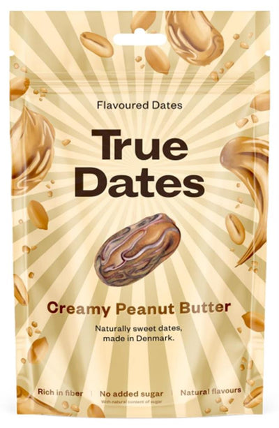 True Dates Creamy Peanut Butter 100g