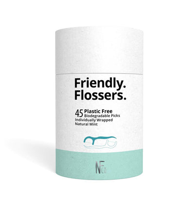 NFco Biodegradable Friendly Floss Picks 25g