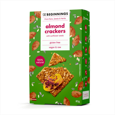 Almond Crackers 80g