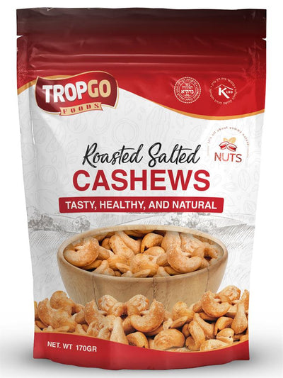 Roasted Salted Cashews 170g Bag