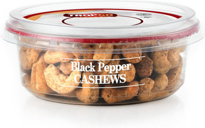 Tropgo Black Pepper Cashews 100g