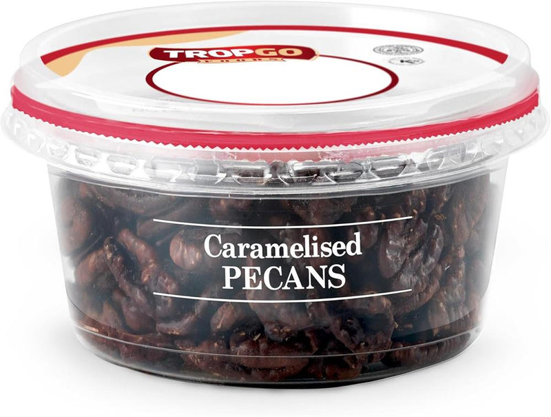 Tropgo Caramelised Pecans 160g