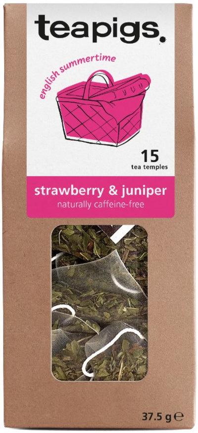 Teapigs Strawberry & Juniper Tea Infusion 15 Tea Bag