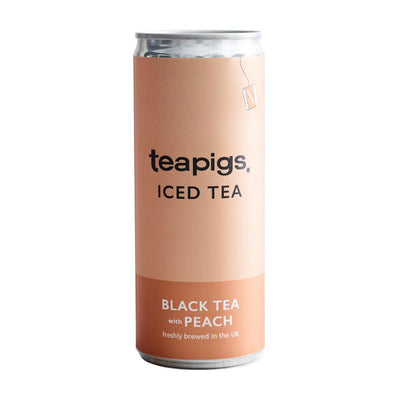 teapigs Black tea with peach iced tea 250 ml