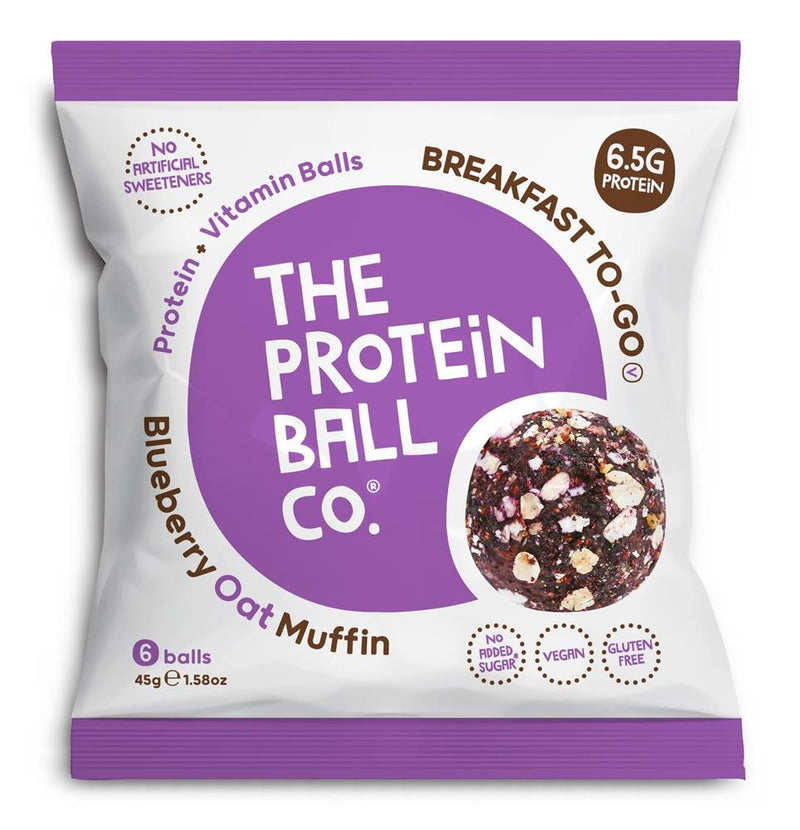 Blueberry Oat Muffin Protein + Vitamin Balls 45g