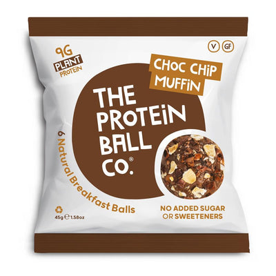 Choc Chip Muffin Protein Breakfast Snack 45g