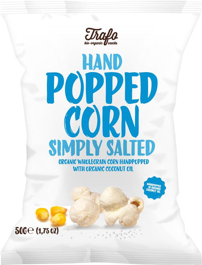 Organic Popcorn Simply Salted 50g