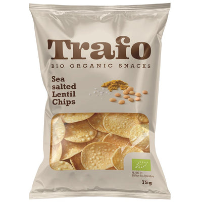 Trafo Organic Lentil Chips Seasalt 75g