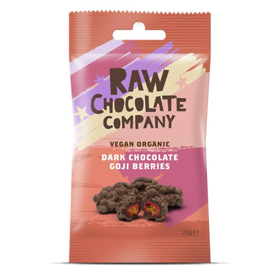 Organic Raw Chocolate Goji Berries Snack Pack 28g