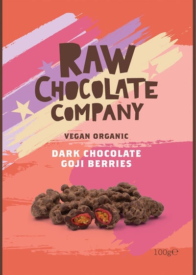 Organic Raw Chocolate Goji Berries 100g