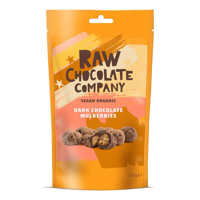 Organic Raw Chocolate Mulberries 125g