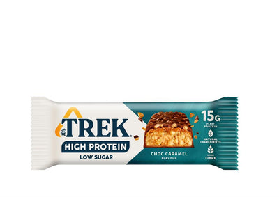 Trek High Protein Low Sugar Choc Caramel 55g