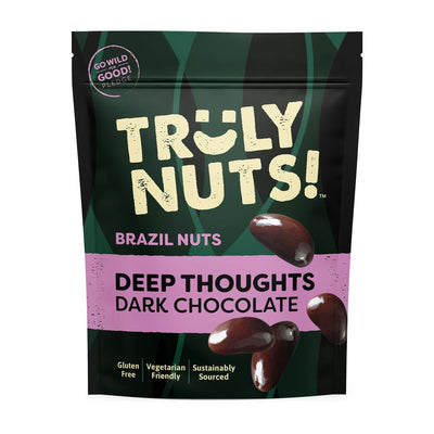 Belgian Dark Chocolate Brazil Nuts 120g