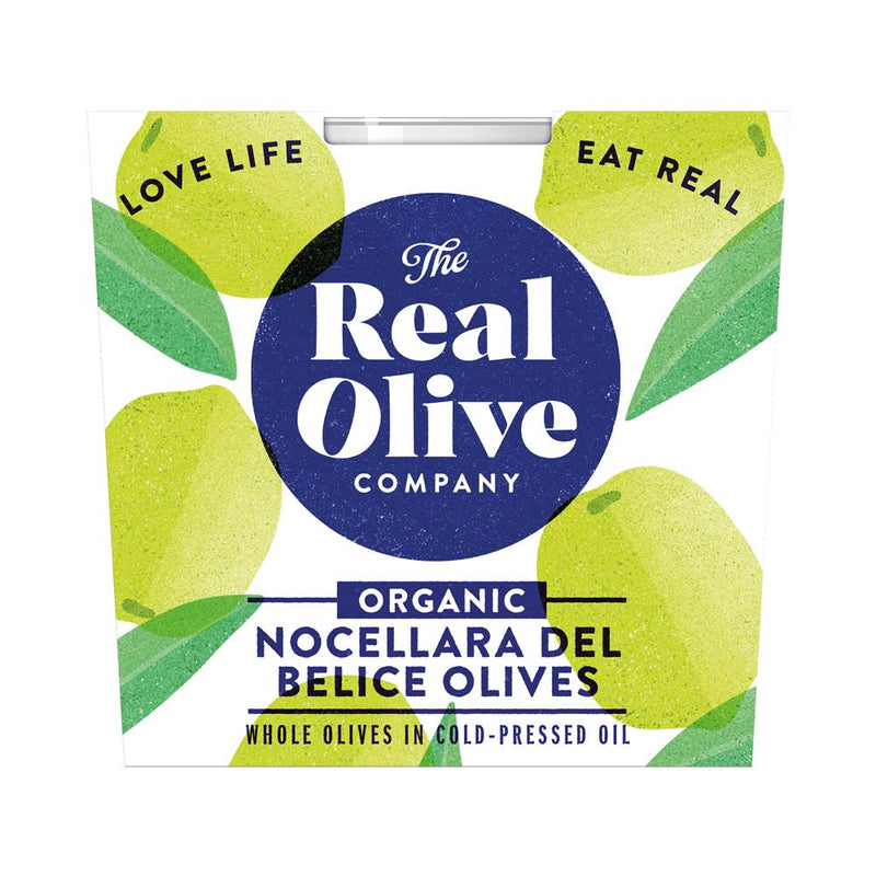 Organic Nocellara del Belice Olives 210g