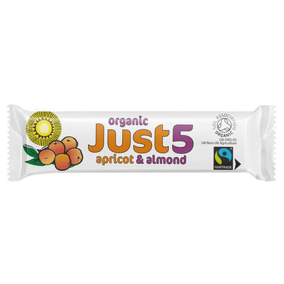 Organic Vegan Apricot & Almond Bar 40g