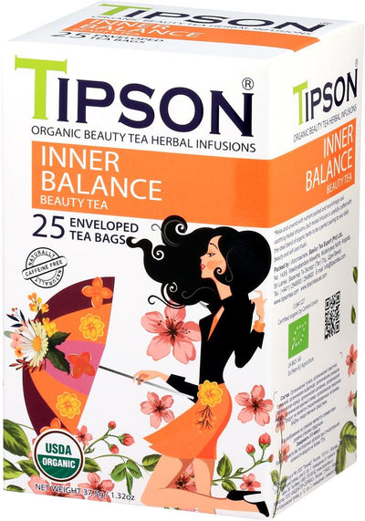 Organic Beauty Inner Balance Tea 37.5g 25 Tea Bags