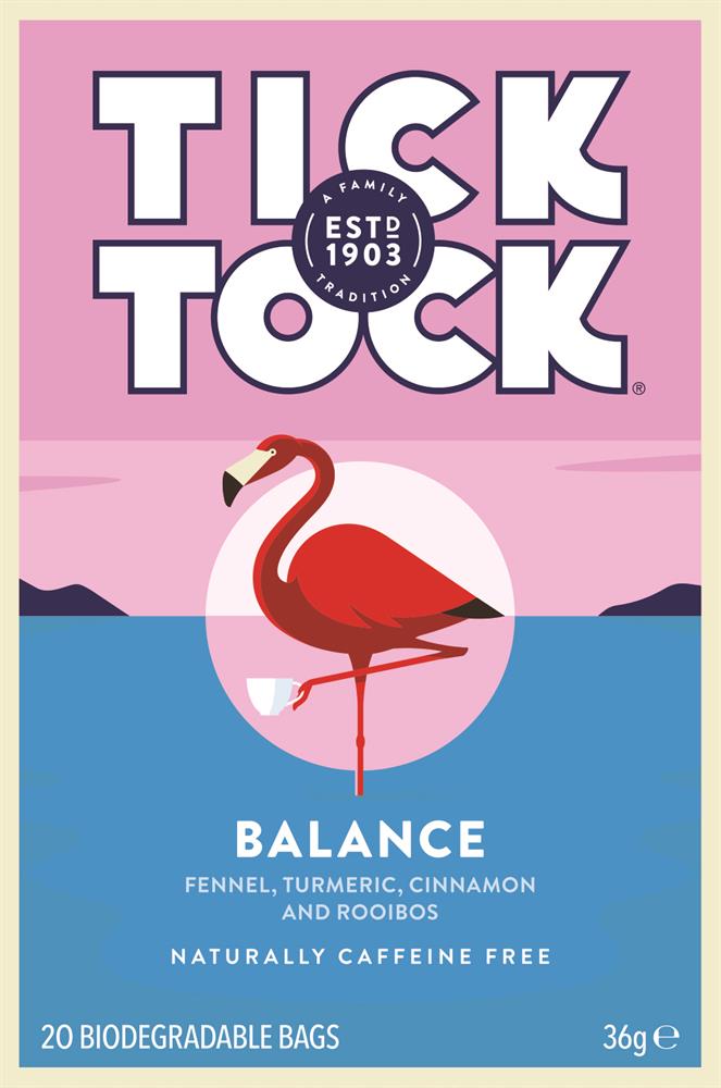 Tick Tock Wellbeing Balance 20 tea bags