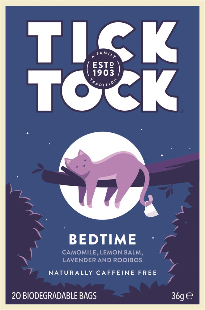 Tick Tock Wellbeing Bedtime Tea 20&