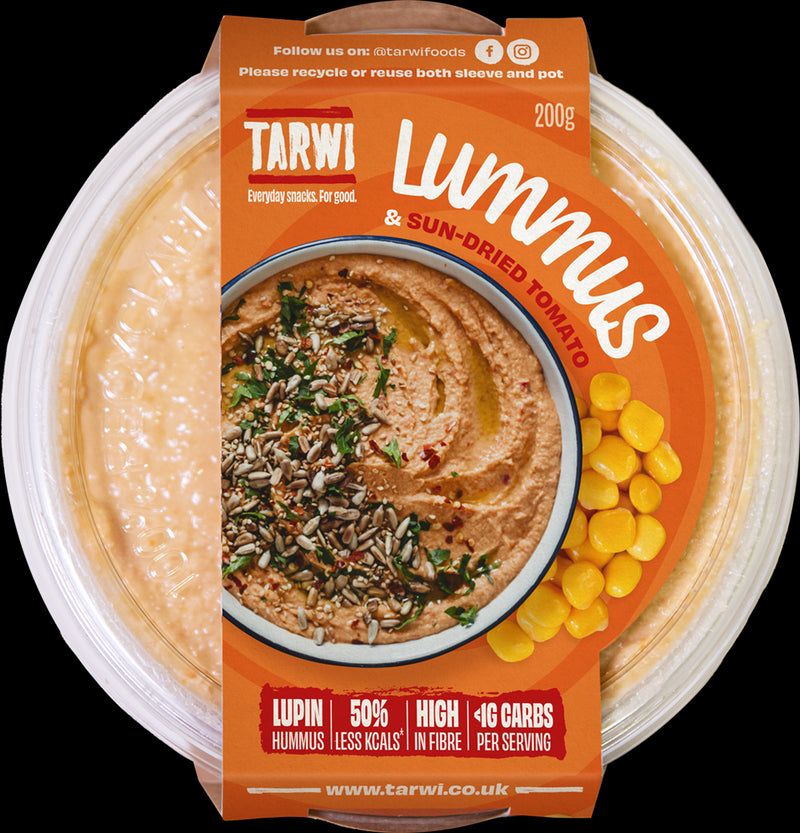 Lummus Lupin Hummus with Sun-dried Tomato 200g