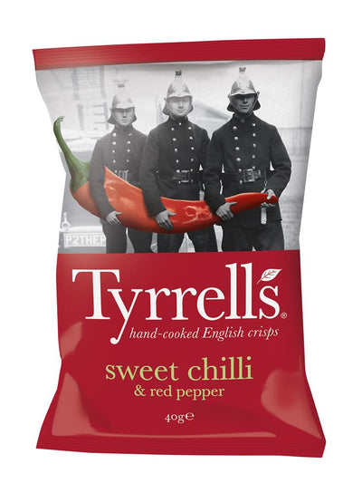 Sweet Chilli & Red Pepper Crisps 40g