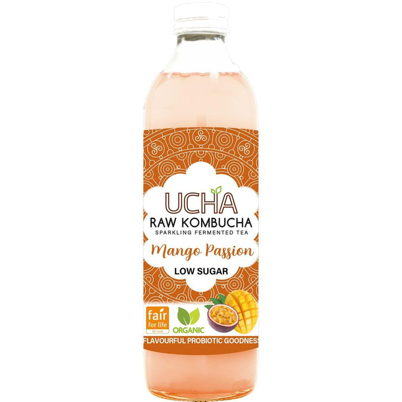 Ucha Kombucha Mango Passion 350ML