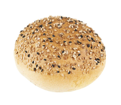 Pur Pain Organic Vegan Sesame & Nigella Seed Burger Rolls 4x50g