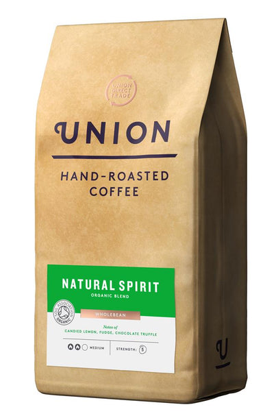 Union Coffee Natural Spirit Organic - Wholebean