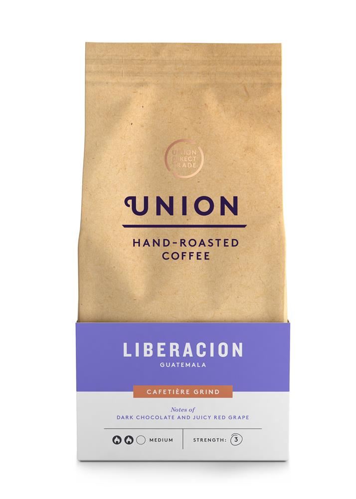 Union Coffee Liberacion Guatemala Cafetiere Grind