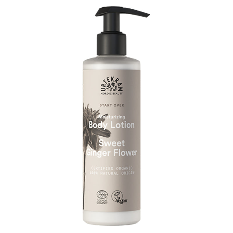 Organic Sweet Ginger Flower Body Lotion 245ml