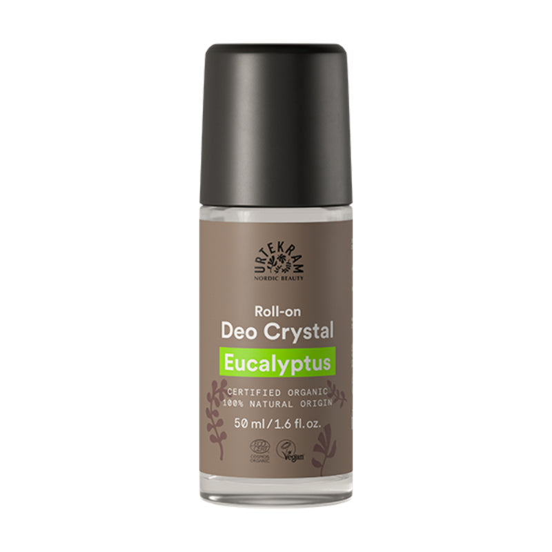 Organic Crystal Deodorant Roll On Eucaluptus 50ml