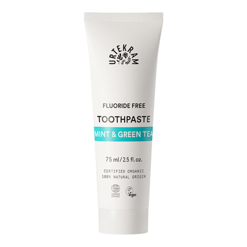 Urtekram Organic Mint with Green Tea Toothpaste 75ml